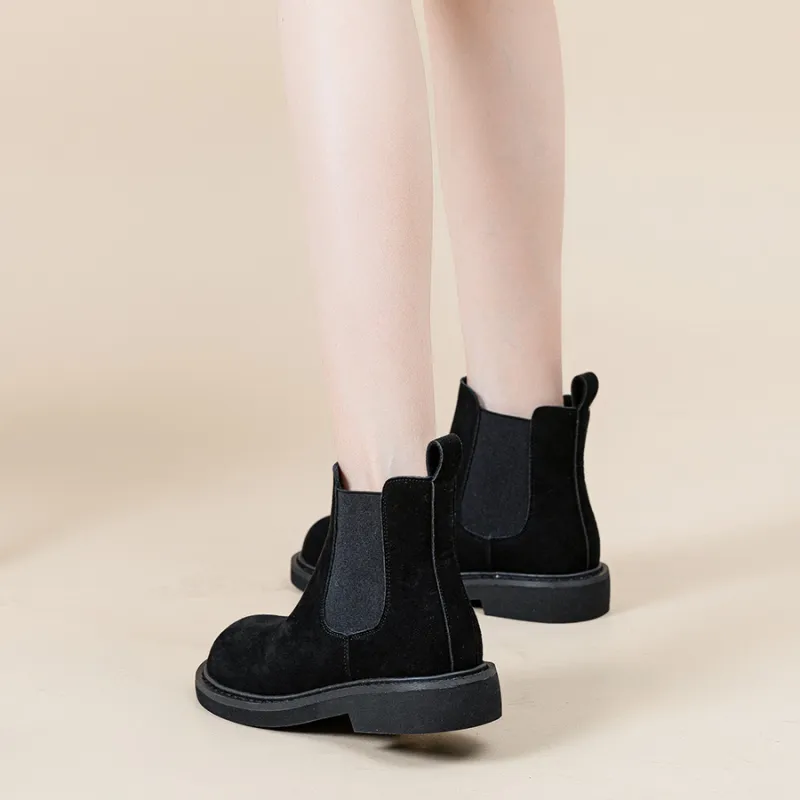 JNLVWA Short Chelsea Boots 3.5cm Women's Black-7