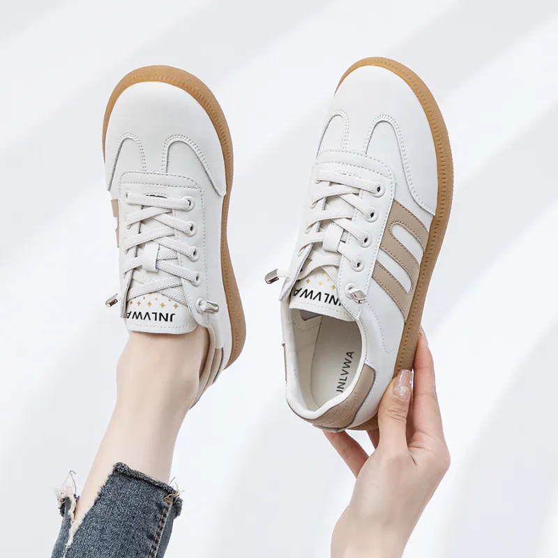 JNLVWA Anti-Slip Wear-Resistant Lightweight Breathable Low-Top Skateboard Shoes Women's-9