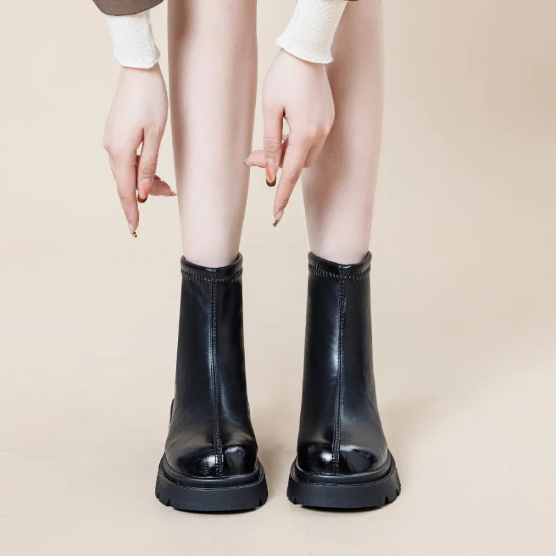 JNLVWA Ankle Boots Women's Black-2