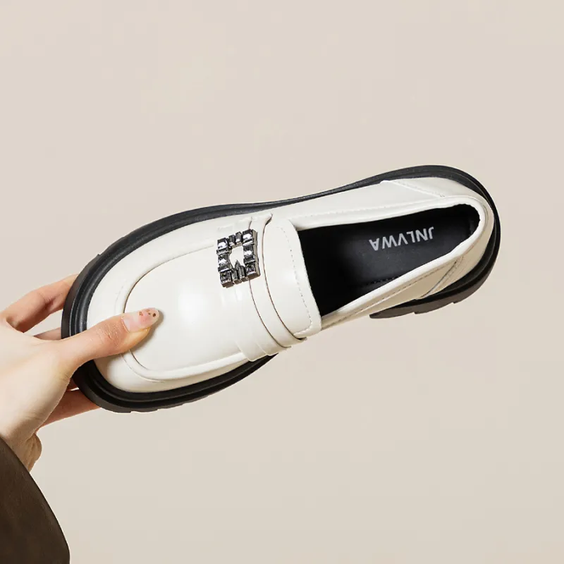 JNLVWA Loafers Women's Black/Beige-13