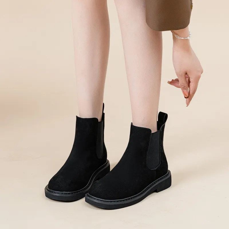 JNLVWA Short Chelsea Boots 3.5cm Women's Black-6
