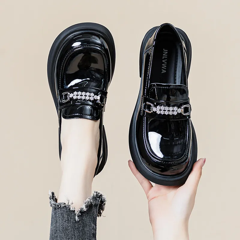 JNLVWA Loafers Women's Black-9