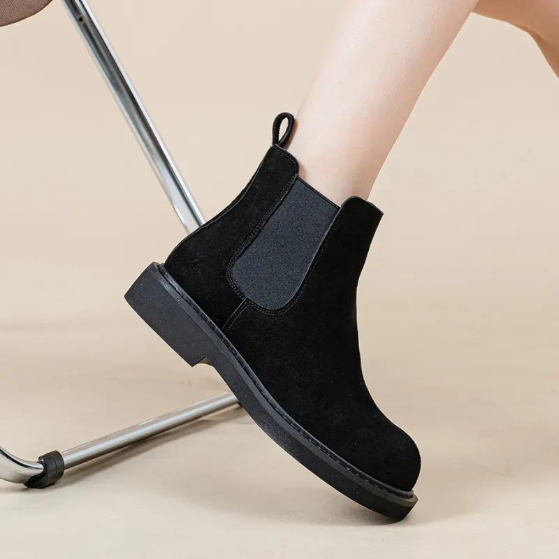 JNLVWA Short Chelsea Boots 3.5cm Women's Black-5