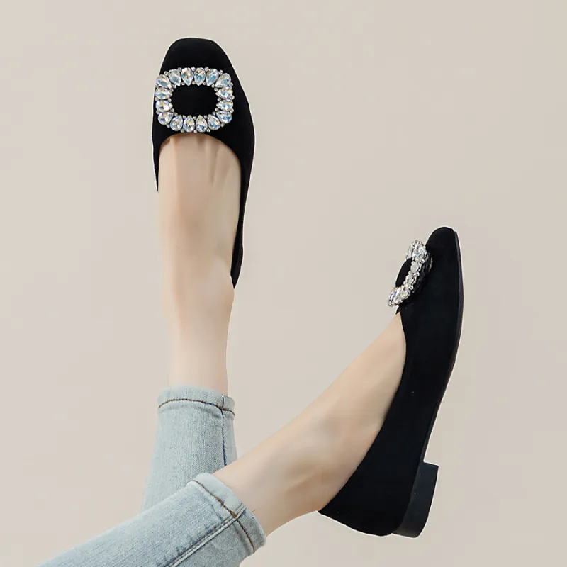 JNLVWA Casual Single Shoes 2.5cm Women's Black-6