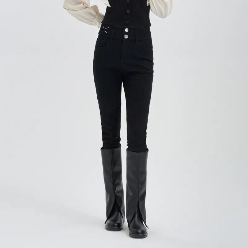 JESSYLINE Jeans Women's Black-2