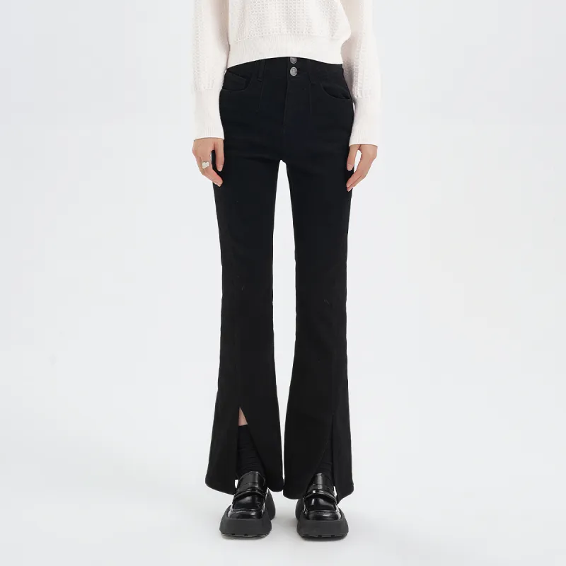 JESSYLINE Jeans Women's Black-3