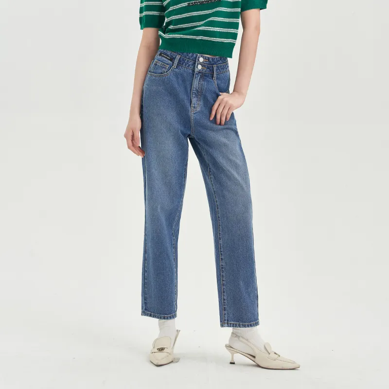 JESSYLINE Jeans Women's Denim Blue-2