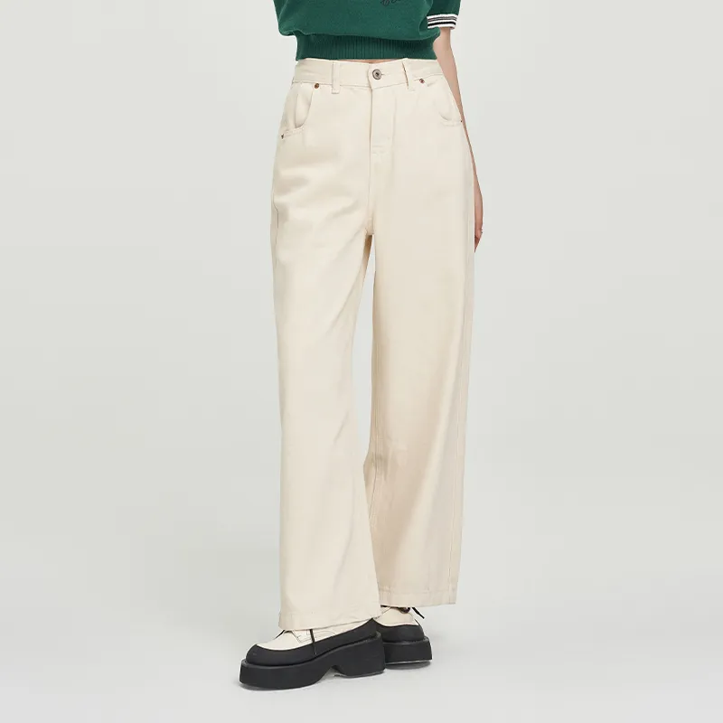 JESSYLINE Jeans Women's Ecru-2