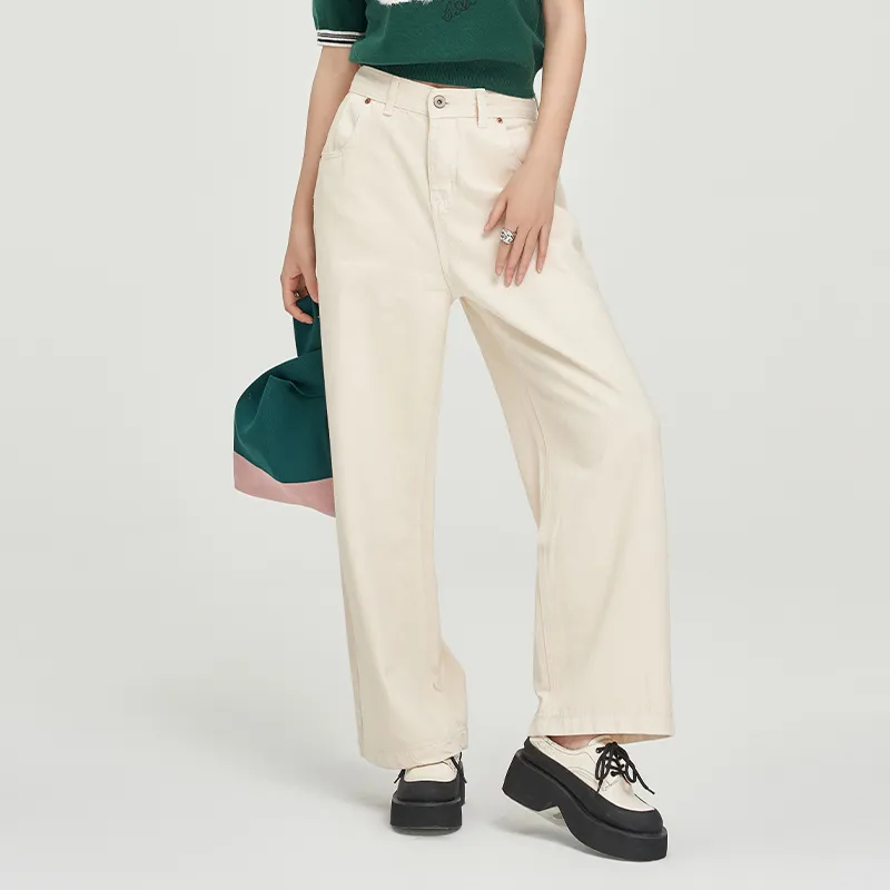 JESSYLINE Jeans Women's Ecru-3