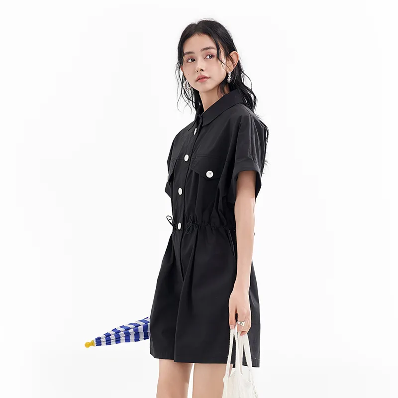 JESSYLINE Jumpsuit Women's Black-3