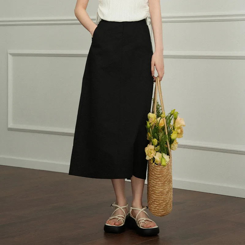 JESSYLINE Casual Long Skirt Women's-2