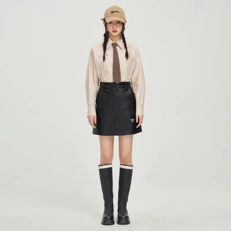 JESSYLINE Shirt Women's Light Apricot-4