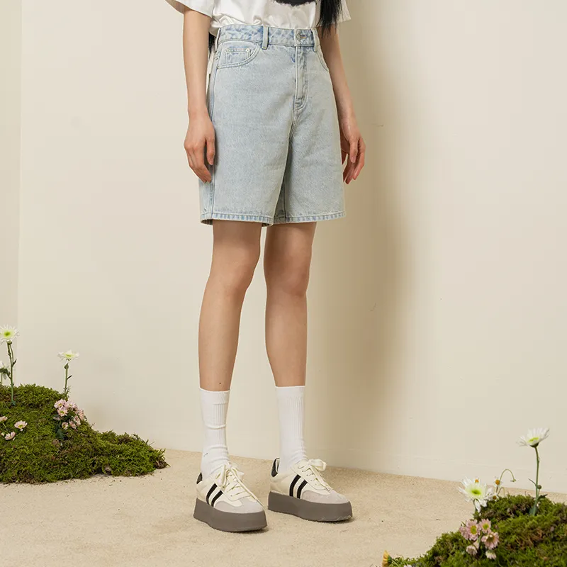 JESSYLINE Denim Shorts Women's Mint Mambo-2
