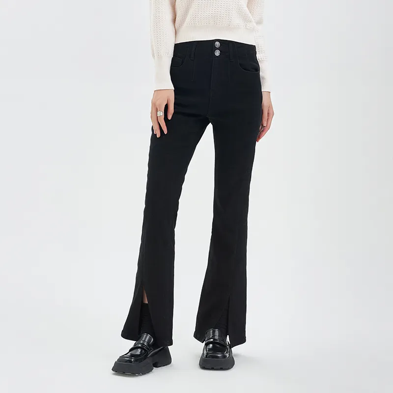 JESSYLINE Jeans Women's Black-1