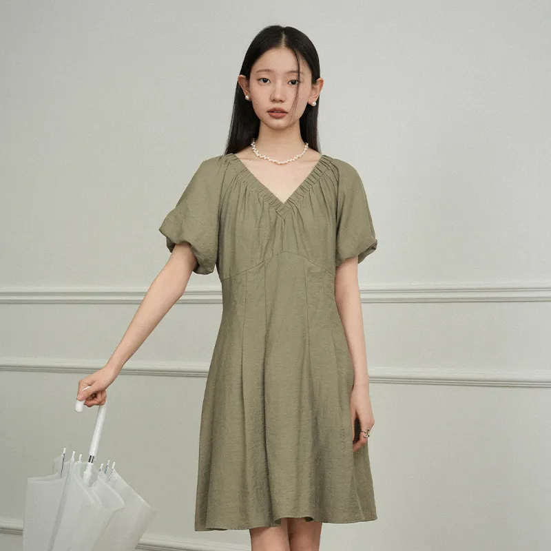 JESSYLINE Short Sleeved Dress Women's-3