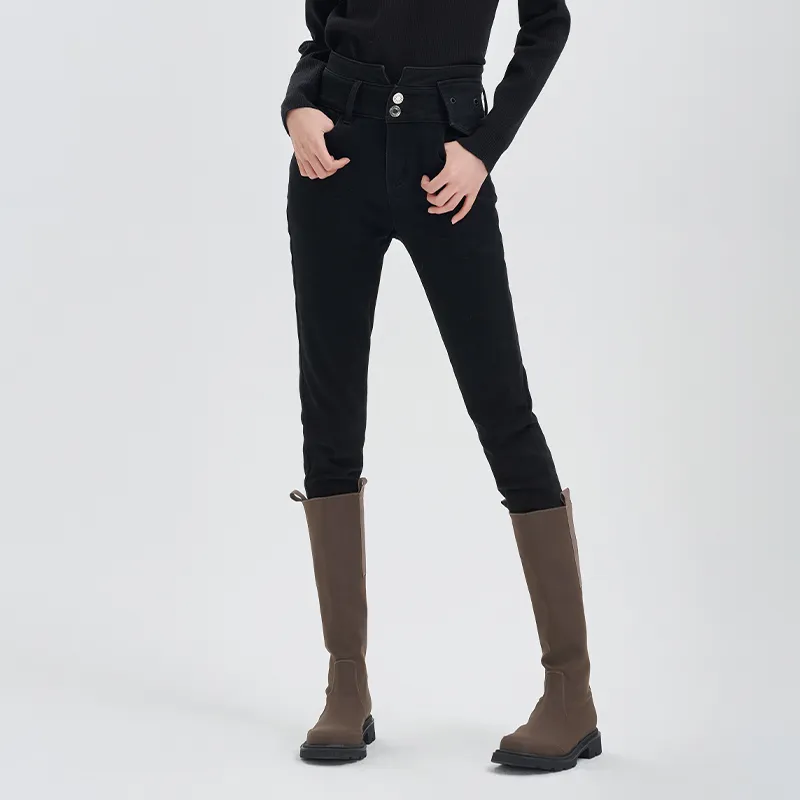 JESSYLINE Jeans Women's Black-1