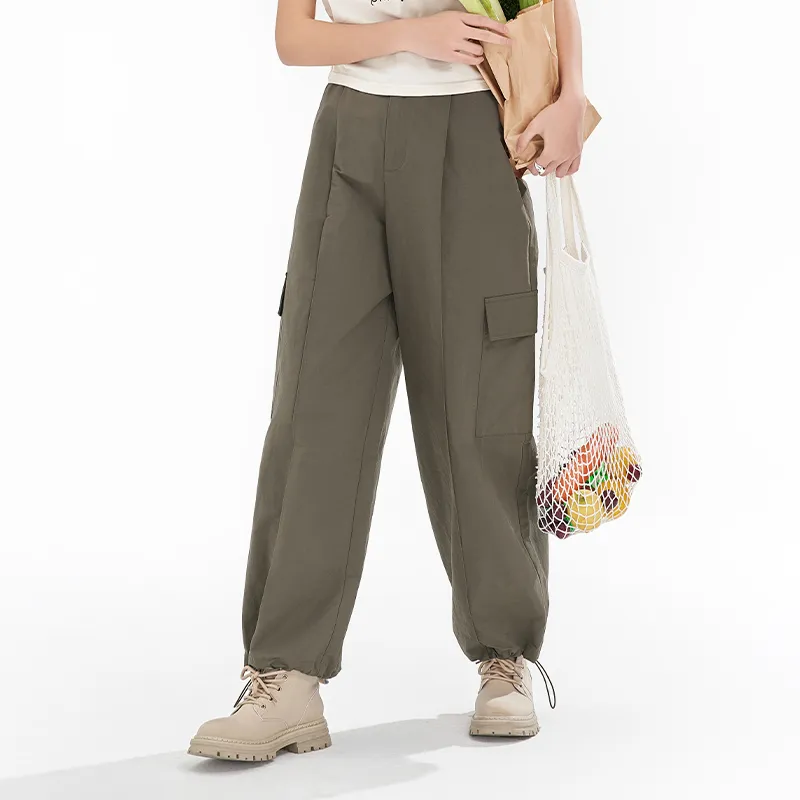 JESSYLINE Casual Pants Women's Army Green-3