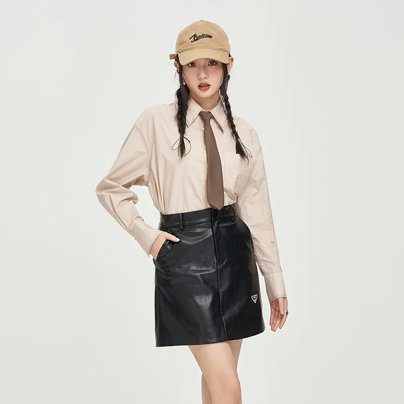 JESSYLINE Shirt Women's Light Apricot-3