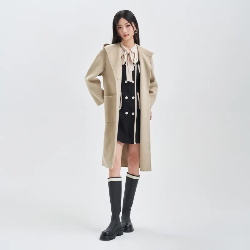 JESSYLINE Coat Women's Beige Yellow-2