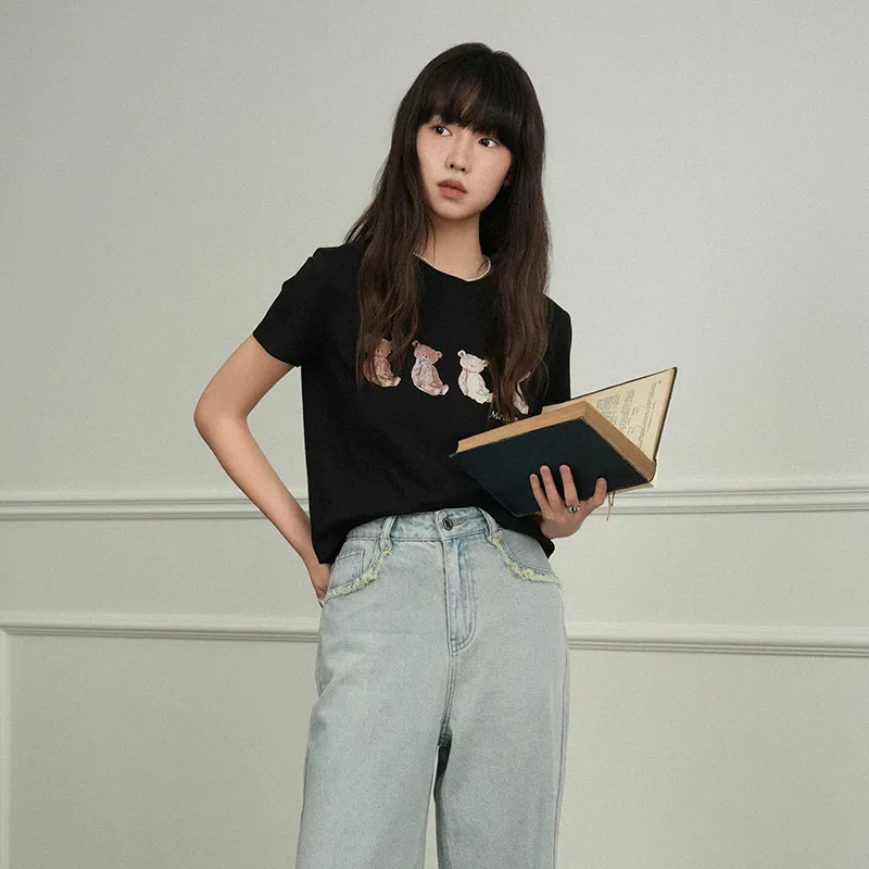 JESSYLINE Regular T Shirt Women's-1