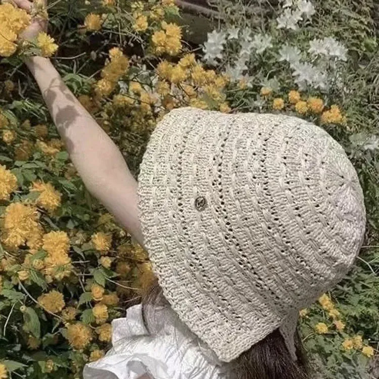 BOOLFEN Straw Woven Bucket Hats Women's-4