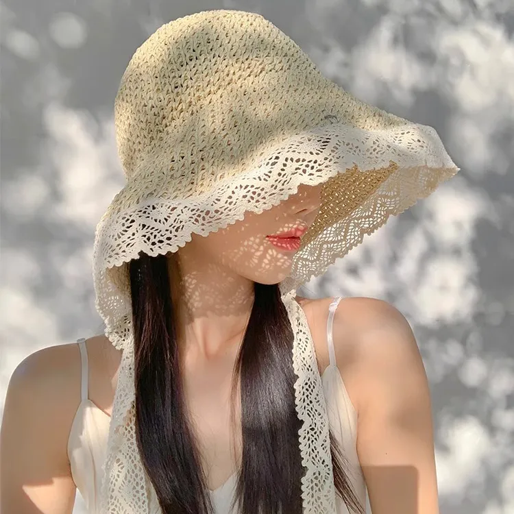 BOOLFEN Polyester Bucket Hats Women's-6