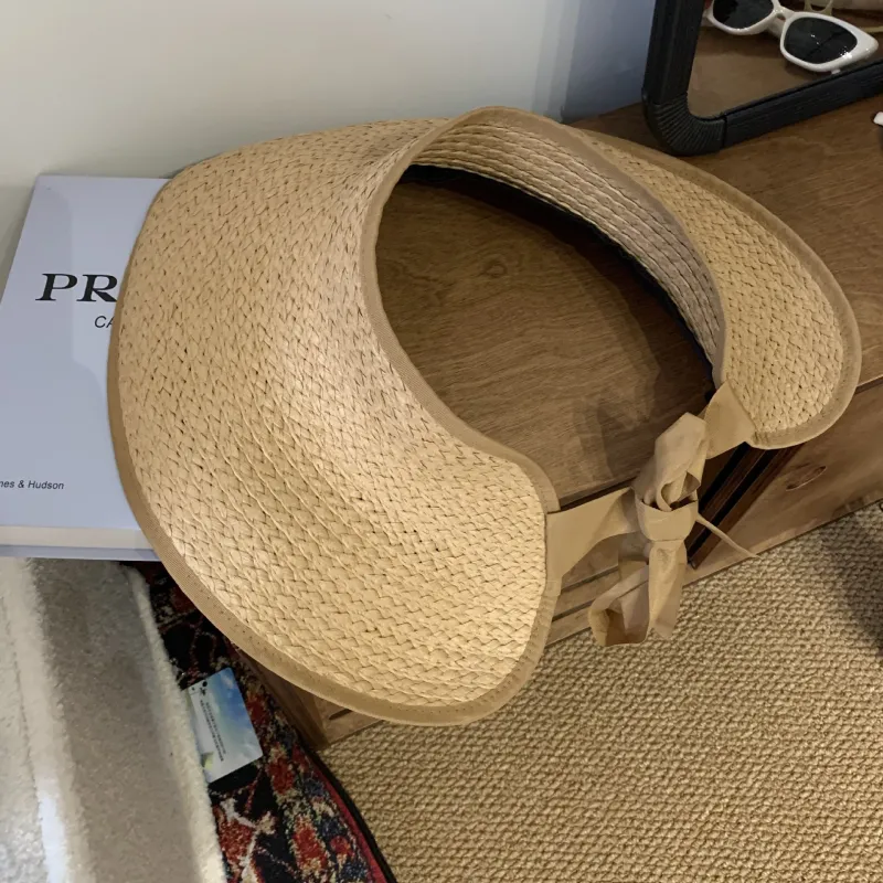 BOOLFEN Straw Woven Sun Hat Women's-5