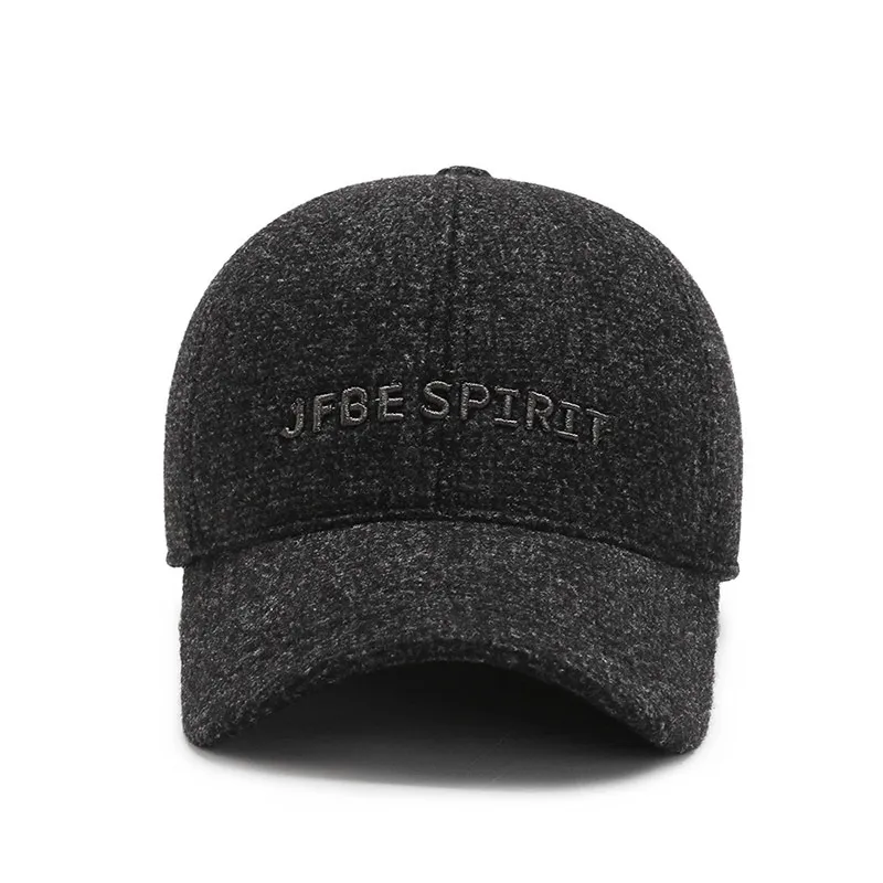 BOOLFEN Woolen Baseball Caps Unisex-10