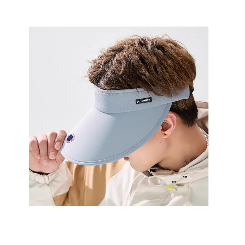 BOOLFEN Polyester Visor Cap Unisex-2