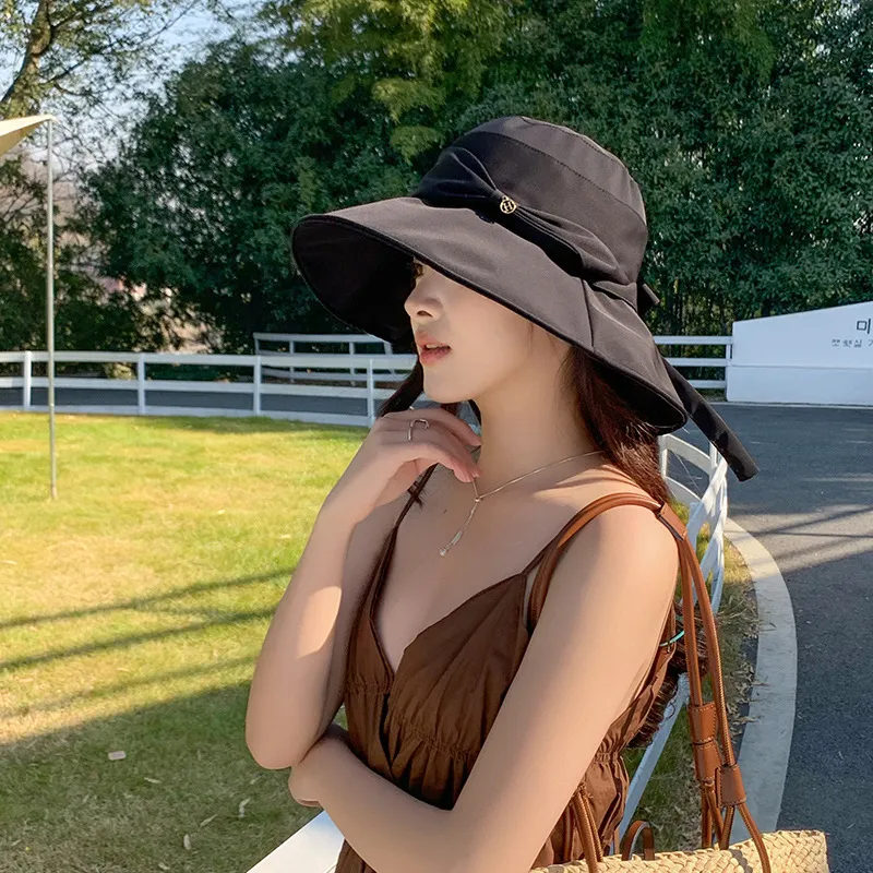 BOOLFEN Ice Silk Bucket Hats Women's-3