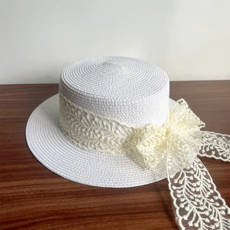 BOOLFEN Straw Woven Bucket Hats Women's-1