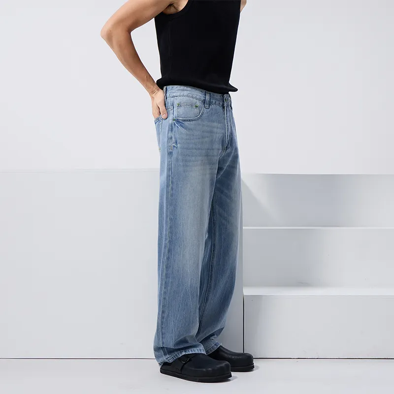 ZRZV Jeans Unisex Light Blue-4