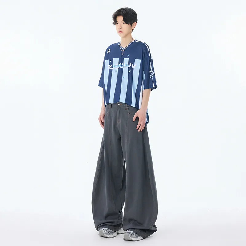 ZRZV Jeans Unisex Dark Gray-5