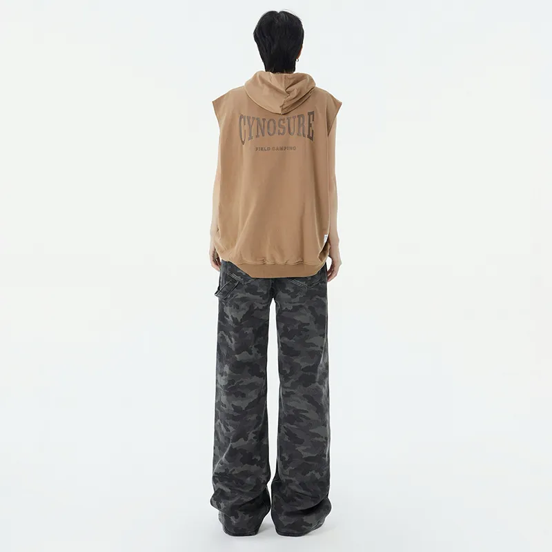 PAINT STAIN Casual Pants Unisex Camouflage-5
