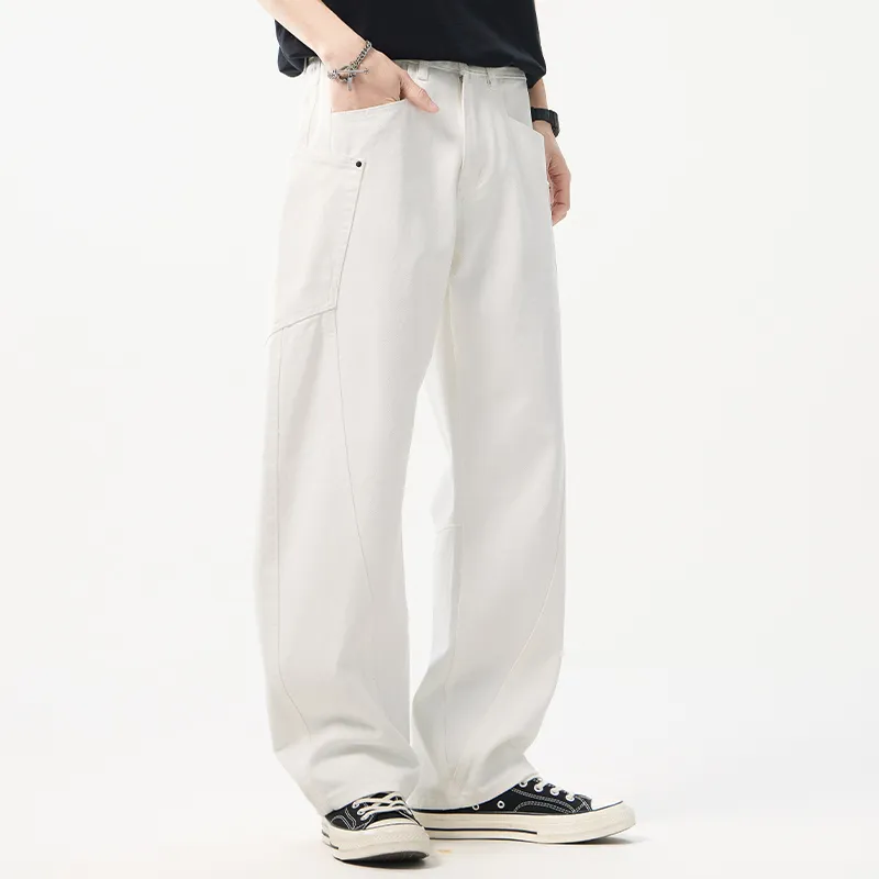 ZRZV Jeans Unisex White-2