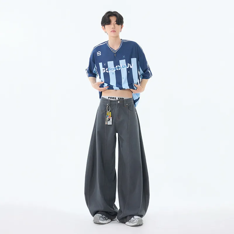 ZRZV Jeans Unisex Dark Gray-6