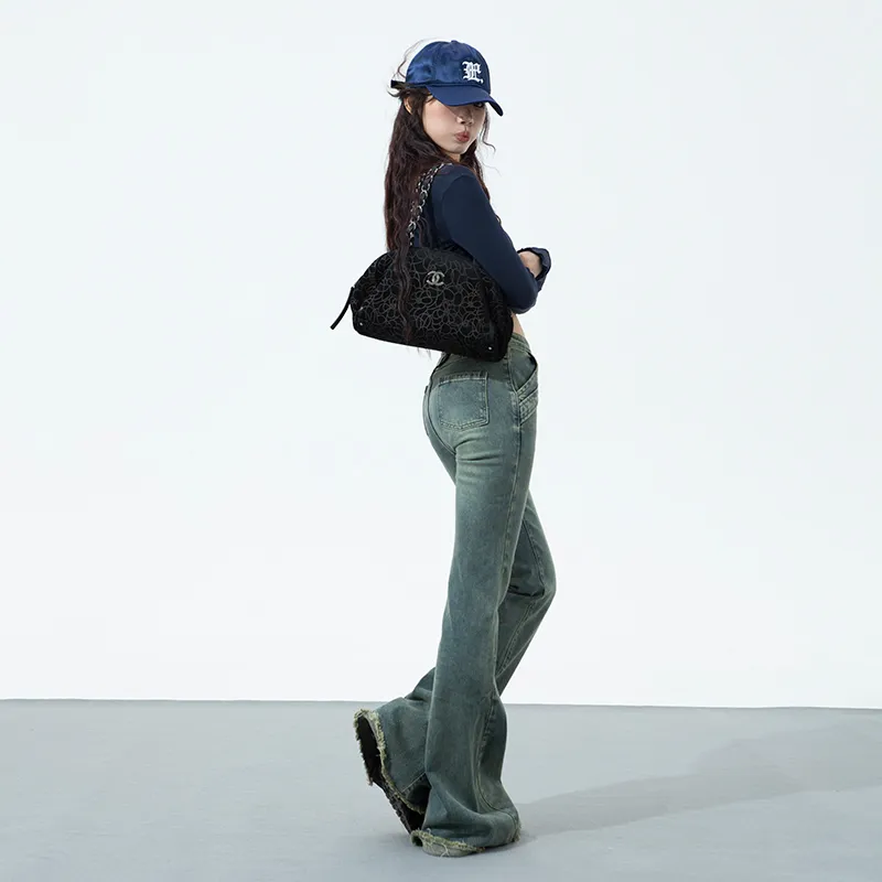 TLONELY1 Jeans Women's Vintage Distressed Millennium Blue-11