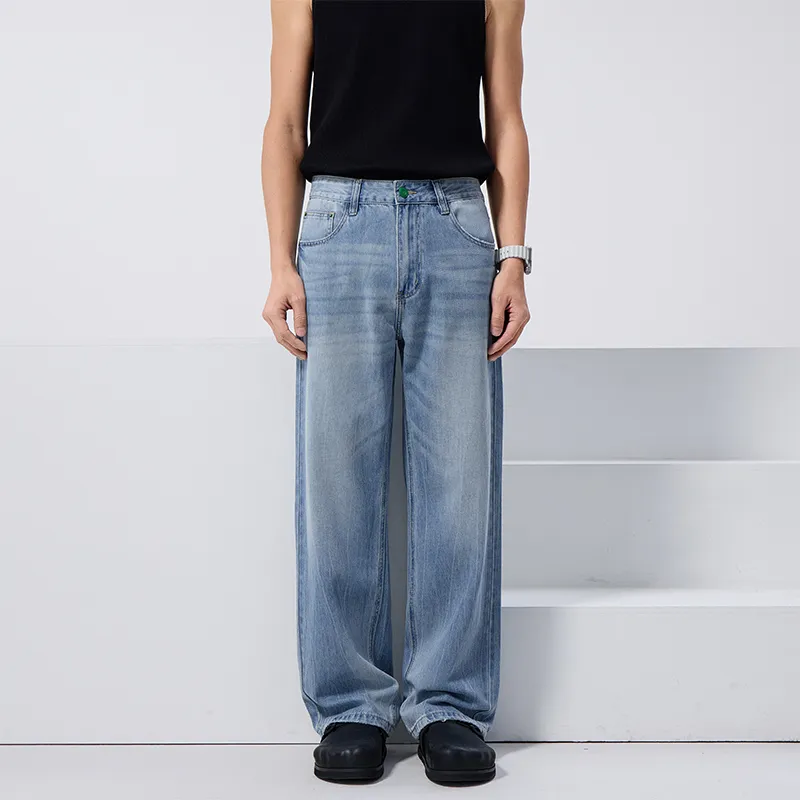 ZRZV Jeans Unisex Light Blue-6
