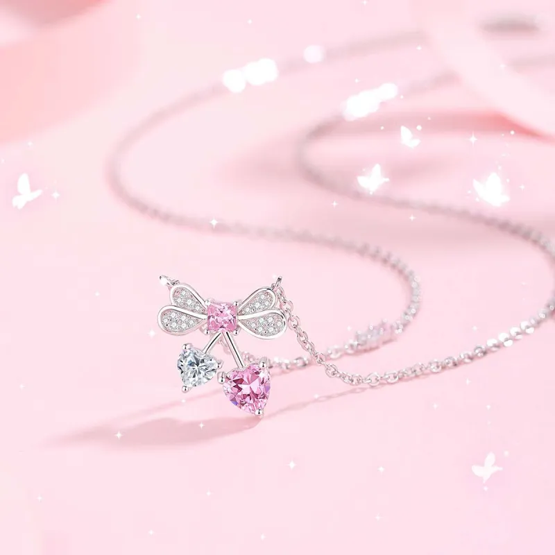 Supreme Love S925 Necklaces Women's-3