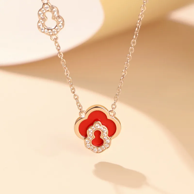 Supreme Love S925 Silver Necklaces Women's-1