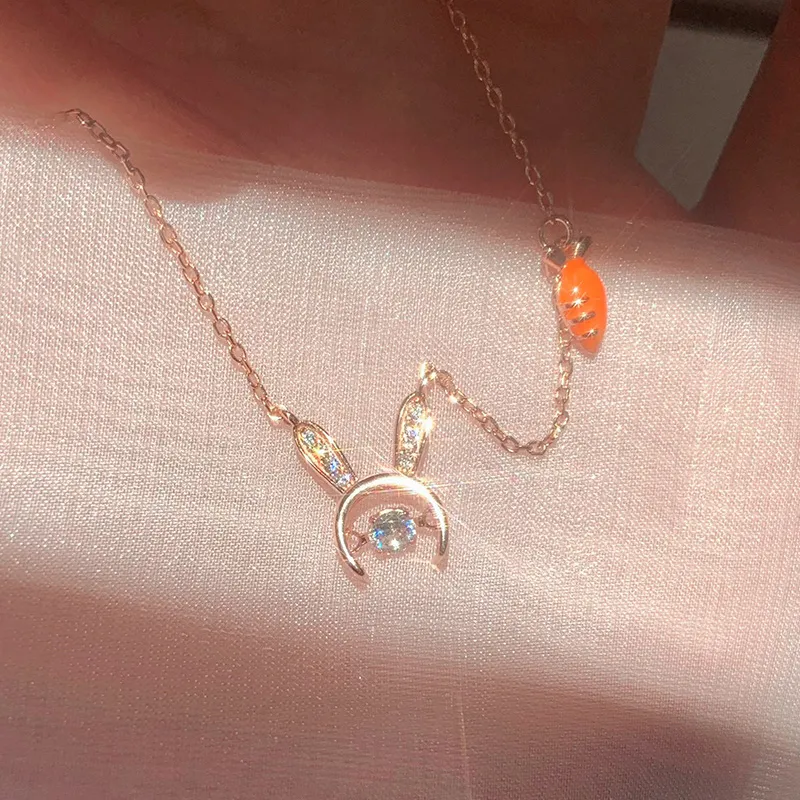 Supreme Love S925 Silver Necklaces Women's-3