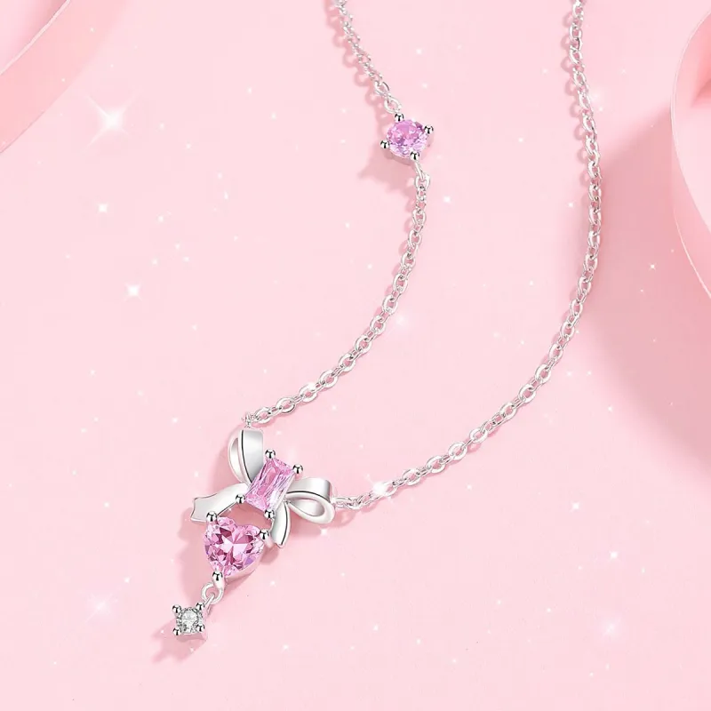 Supreme Love S925 Necklaces Women's-3