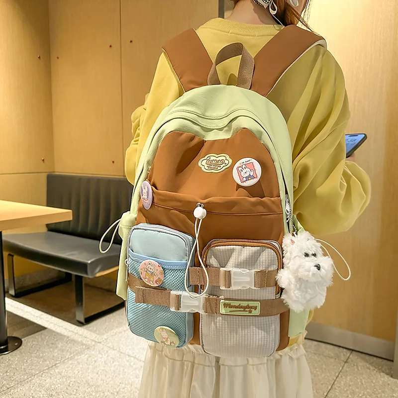 Moonshine Nylon Backpack Women's Multicolor-7