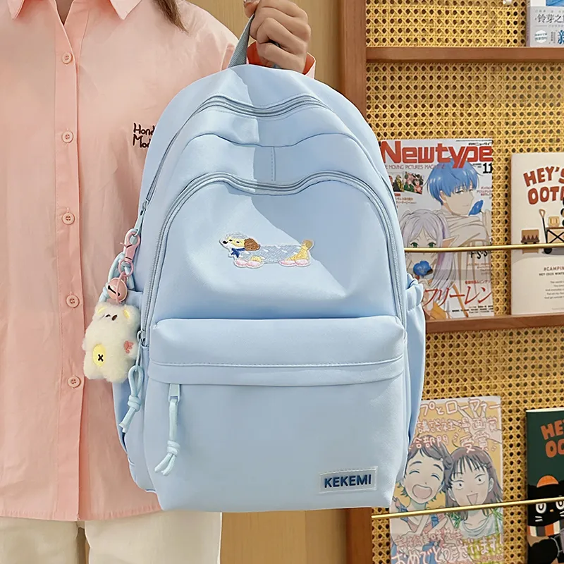 Moonshine Polyester Backpack Unisex Multicolor-12