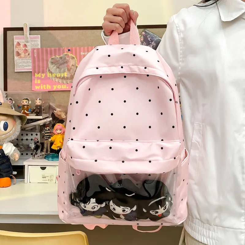 Moonshine Nylon Backpack Unisex Multicolor-1