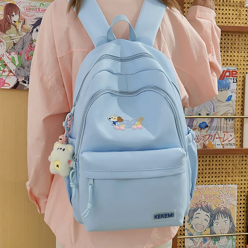 Moonshine Polyester Backpack Unisex Multicolor-11