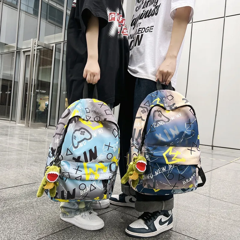 Moonshine Nylon Backpack Regular Unisex Multicolor-14