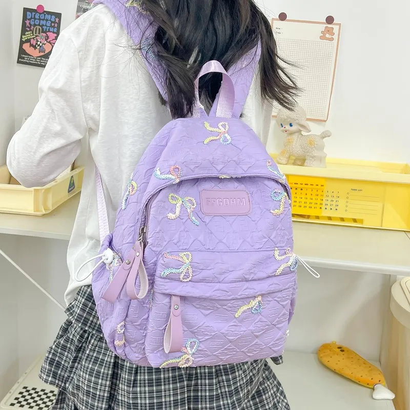 Moonshine Oxford Backpack Large Size Women's Multicolor-17