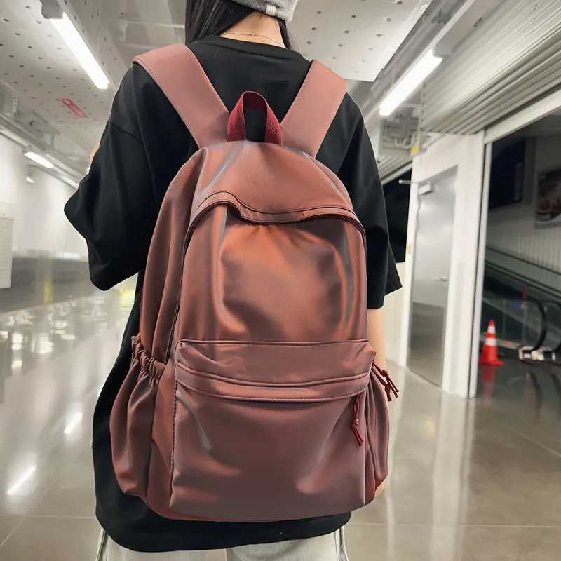 Moonshine Nylon Backpack Unisex Multicolor-5