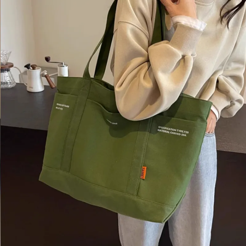 Moonshine Fabric Tote Handbag Crossbody Bag Shoulder Bag Regular Women's Khaki/Black/White/Green-10